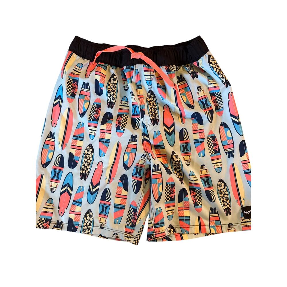 HURLEY swim trunks, board shorts, swim suit - size 14/16